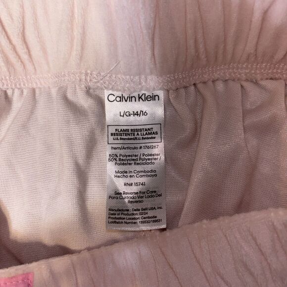 Calvin Klein 3 Piece Pajama Set Women’s Size Large - Picture 4 of 14